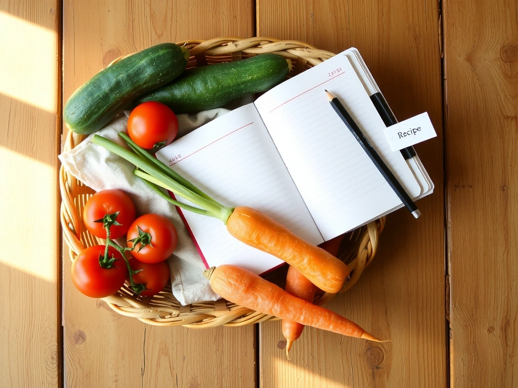 Panier légumes recettes